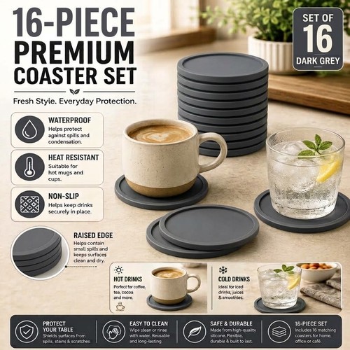Pack silicone coasters - pack,