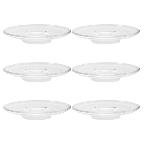 Pcs glass cup mats saucer - mats,