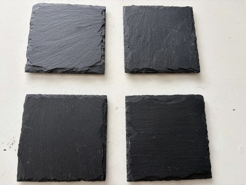 Set slate square shape - square,