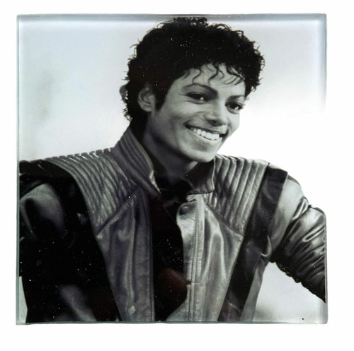 Square glass coasters - glass,