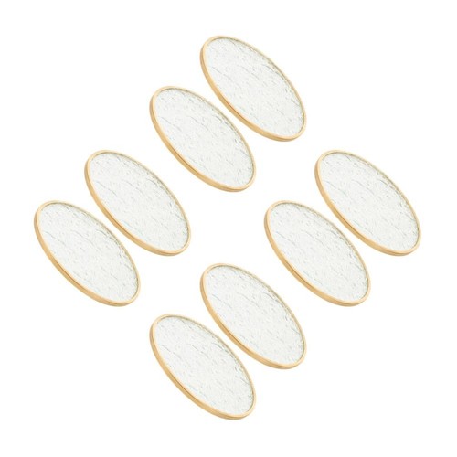 Pack kitchen glass coasters - glass,