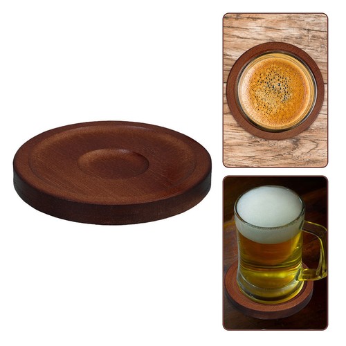 Whisky glass rotary coaster - glass,