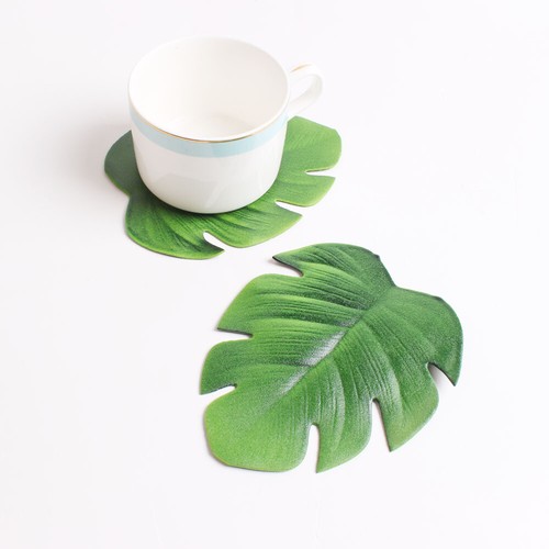Set coasters drink glass - of, 4