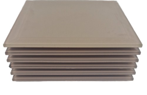 Set sand colour glass - sand,