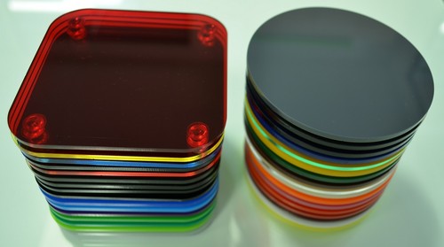 Coasters acrylic plastic - coasters,