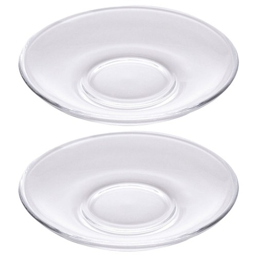 2pcs glass tea cup mats - 2pcs,
