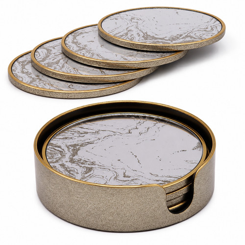 Set modern faux marble - set,